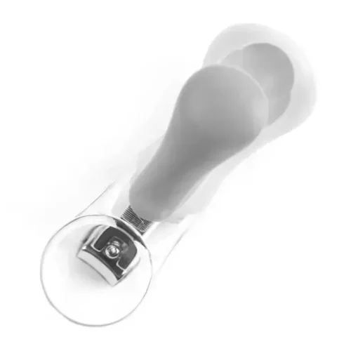 Primo Passi - Cortador de unhas para bebê cinza com lupa