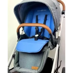 Primo Passi - Forro universal para carrinho, protetor de carrinho/forro para assento de carro, azul