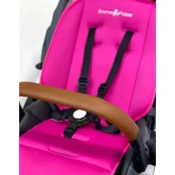 Primo Passi - Forro universal para carrinho, protetor de carrinho/forro para assento de carro, rosa escuro