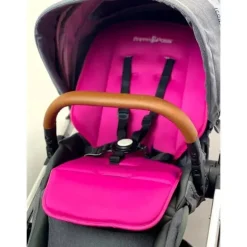 Primo Passi - Forro universal para carrinho, protetor de carrinho/forro para assento de carro, rosa escuro