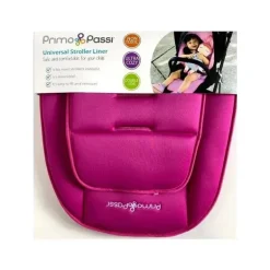 Primo Passi - Forro universal para carrinho, protetor de carrinho/forro para assento de carro, rosa escuro
