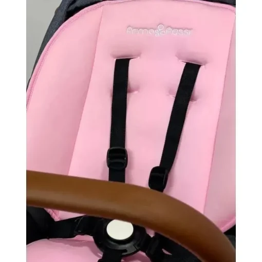Primo Passi - Forro universal para carrinho, protetor de carrinho/forro para assento de carro, rosa claro