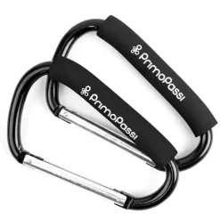 Primo Passi - Gancho para carrinho grande 2Pk, preto