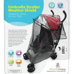 Primo Passi - Guarda-chuva Carrinho de Proteção Contra Intempéries | Capa de chuva universal