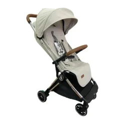 Primo Passi - Icon Travel Stroller Edição Especial, Moldura Cromada/Bege