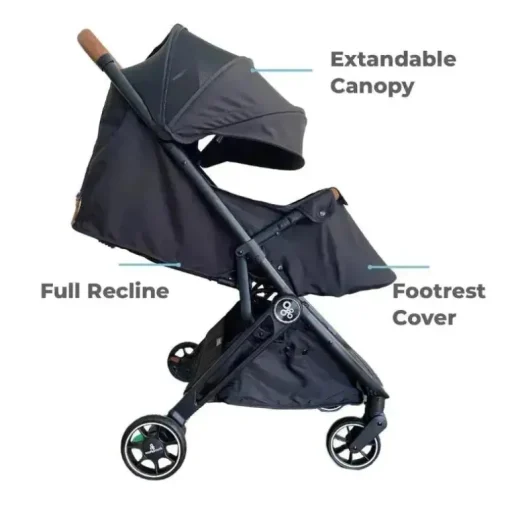 Primo Passi - Icon Travel Stroller Special Edition, Black