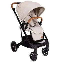 Primo Passi - Icon V2 Carrinho de bebê, recém-nascido a criança pequena com assento reversível e dobra compacta, bege mesclado