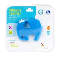 Primo Passi - Mordedor de bebê de silicone, elefante