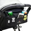 Primo Passi - Organizador de alça para carrinho de bebê, preto
