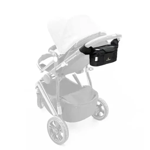 Primo Passi - Organizador de alça para carrinho de bebê, preto