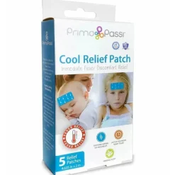 Primo Passi - 5Pk adesivos de gel de alívio de resfriamento instantâneo para bebês para febre