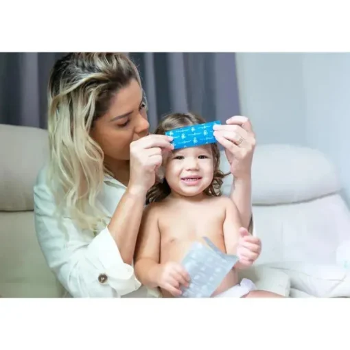 Primo Passi - 5Pk adesivos de gel de alívio de resfriamento instantâneo para bebês para febre