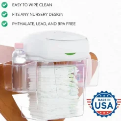 Prince Lionheart - Organizador pendurado para fraldas de bebê essencial para o berçário
