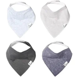 Pérola de cobre - 4 unidades Lennon Baby Bandana babadores babados