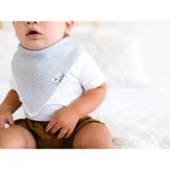 Pérola de cobre - 4 unidades Lennon Baby Bandana babadores babados