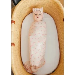 Pérola de cobre - Cobertor para bebês de malha alegre