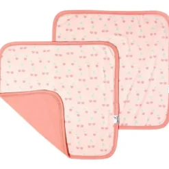 Pérola de cobre - Conjunto de cobertor de segurança 2Pk Cheery 3 camadas de malha