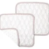 Pérola de cobre - conjunto de cobertor de segurança de malha de 3 camadas 2Pk Bliss