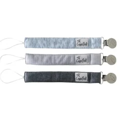 Pérola de cobre - conjunto de clipes 3Pk Lennon Binky