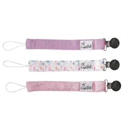 Pérola de cobre - conjunto de clipes Bloom Binky 3Pk