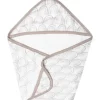 Pérola de cobre - Toalha de banho com capuz de malha premium Bliss