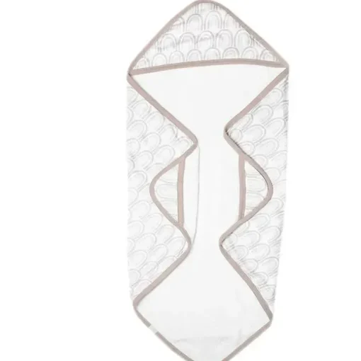 Pérola de cobre - Toalha de banho com capuz de malha premium Bliss