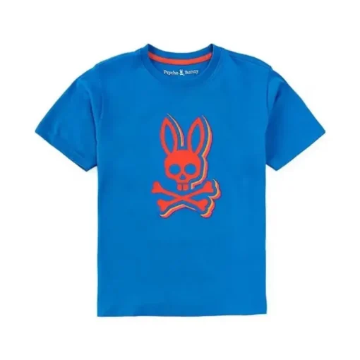 Psycho Bunny - Crianças Sanderson Gráfico Príncipe Azul