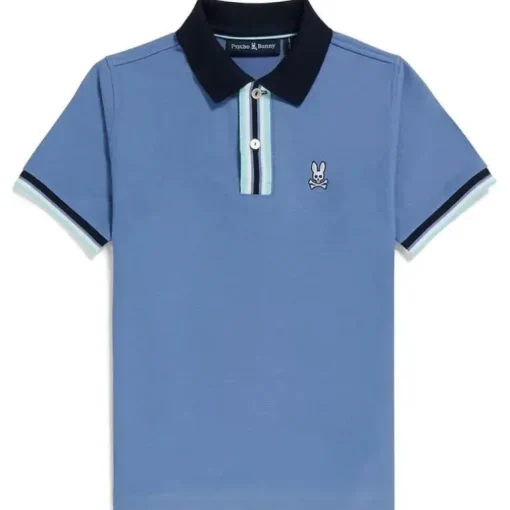 Psycho Bunny Kids - Bloomington Piqué Polo, Bal Harbour