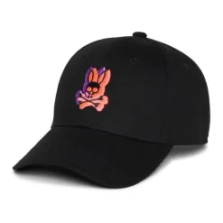 Psycho Bunny Kids - Groves Baseball Hat, Black