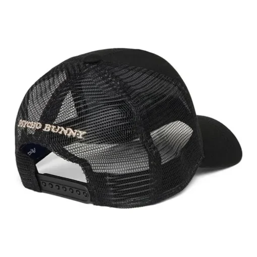 Psycho Bunny Kids - Riviera Trucker Cap, Black