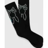 Psycho Bunny Kids - Winton Socks, Black