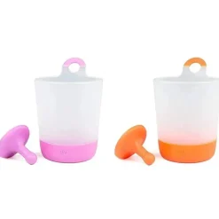 Puj - 2Pack Play + Copos de Enxágue, Lilás e Tangerina