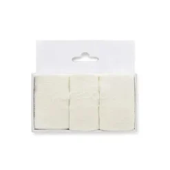 Pure Baby - Conjunto de meias orgânicas neutras brancas para bebê 3Pk