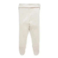 Pure Baby - Leggings de bico neutro para bebês, melange de trigo