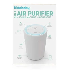 Purificador de ar 3 em 1 Fridababy + máquina de som + luz noturna