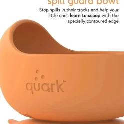 Quark - Conjunto de alimentação para bebês de silicone Feedi 5Pk da Quark