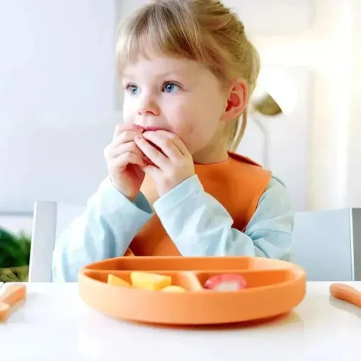 Quark - Conjunto de alimentação para bebês de silicone Feedi 5Pk da Quark
