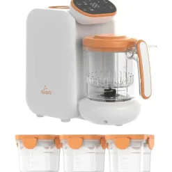 Quark - Pacote Baby Make &amp; Save 5 em 1 Processador de comida para bebê