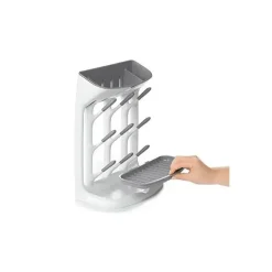 Rack de secagem OXO Tot com economia de espaço - cinza