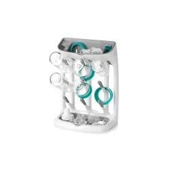 Rack de secagem OXO Tot com economia de espaço - cinza