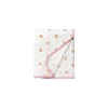 Ralph Lauren 100% algodão reversível polo bear cobertor para bebê, rosa