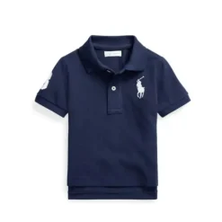Ralph Lauren - Baby Knit Polo - Marinha Francesa