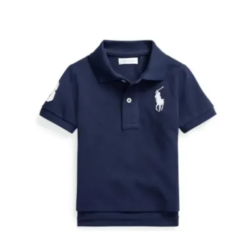 Ralph Lauren - Baby Knit Polo - Marinha Francesa