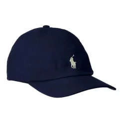 Ralph Lauren Baby - Boné de beisebol Chino de algodão Newport Navy