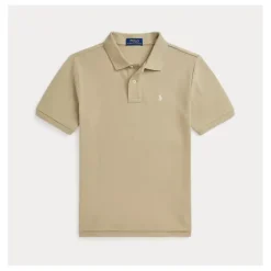 Ralph Lauren Baby - Boy Performance Jersey Polo Shirt, Beige