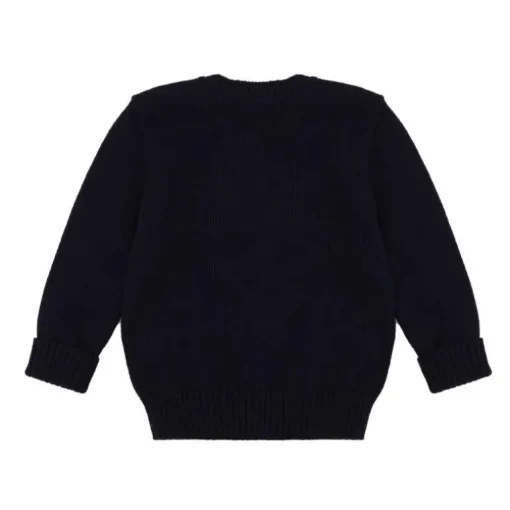 Ralph Lauren Baby - Boy Polo Bear Cotton Sweater, Navy