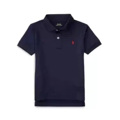 Ralph Lauren Baby - Camisa Polo Performance Jersey Marinha Refinada