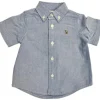 Ralph Lauren Baby - Camisa esportiva Oxford de manga curta