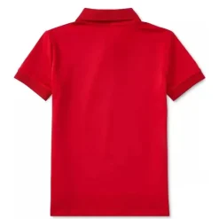 Ralph Lauren Baby – Camisa polo masculina Performance Jersey, vermelha