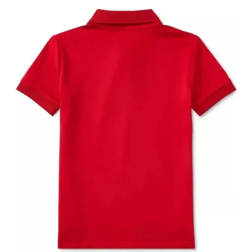 Ralph Lauren Baby – Camisa polo masculina Performance Jersey, vermelha